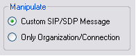manipulate sip sdp messages