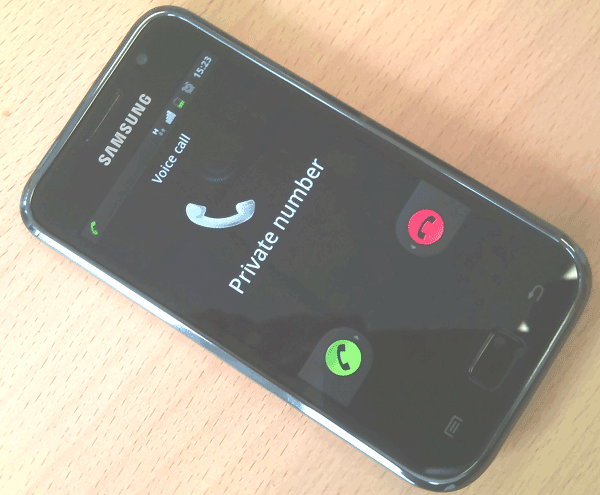 incoming call from ozeki voip sip sdk